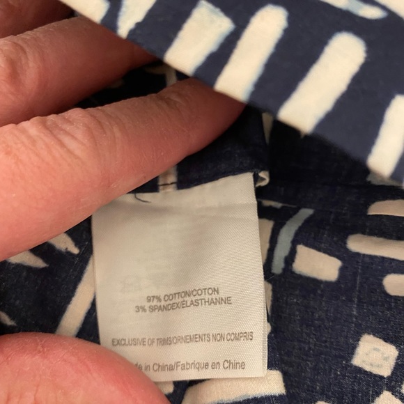 Tory Burch short sleeve Figurine Poplin shirt dress - Picture 7 of 11